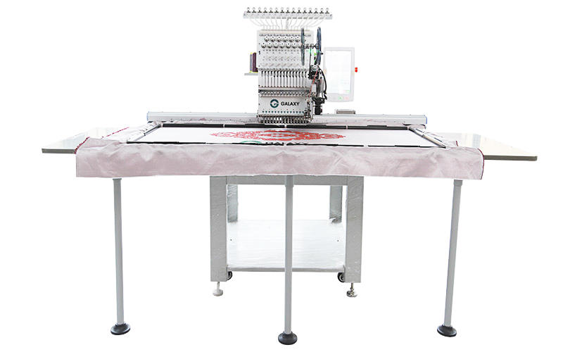GX1201A-Y5 (GX1501A-Y5) marco abierto de la máquina de bordar de gran tamaño de solo una cabeza